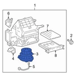 For Toyota Prius 2001-2009 8710347050 Hvac Blower Motor Assembly. Fixed Price $180.94.