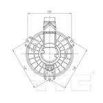 Blower Motor Heater Fan Assembly For 12-14 Toyota Yaris Hatchback W/a/c. Fixed Price $49.00.
