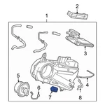 For Toyota Sienna 2004-2010 8875008030 Rear Hvac Blower Motor Resistor. Fixed Price $175.67.