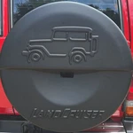 Spare Wheel Cover For Toyota Land Cruiser BJ40/FJ40/BJ70/FJ70/HZJ70/HZJ71/HZJ73. Fixed Price $650.00.