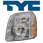 Tyc Left Headlight Assembly For 2007-2014 Gmc Yukon Electrical Lighting Body Hg. Fixed Price $150.34.
