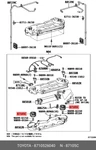 Genuine Oe Fan Sub-assy, Rear Heater Blower, 8710526040 For Toyota 87105-26040. Fixed Price $26.18.