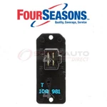 Four Seasons 20101 Hvac Blower Motor Resistor For Heating Air Conditioning Yr. Fixed Price $43.68.