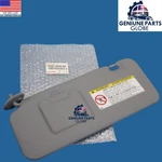Genuine Toyota 01-03 RAV4 Gray Left Driver Sun Visor With Mirror 74320-42340-B0. Fixed Price $84.90.