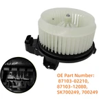 Hvac Heater Blower Motor Fan For 2009-2018 Toyota COROLLA/10 11-15 Prius 700249. Fixed Price $43.59.