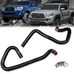 Hps Black 3-PLY Silicone Heater Coolant Hose Kit For 05-23 Toyota Tacoma 2.7L L4. Fixed Price $126.00.