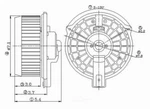 New Blower Motor Global Parts Distributors 2311609. Fixed Price $64.30.