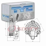 Tyc Front Hvac Blower Motor For 2010-2016 Toyota Prius Heating Air Xr. Fixed Price $106.26.