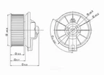New Blower Motor Global Parts Distributors 2311554. Fixed Price $67.47.