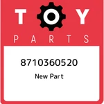 87103-60520 Toyota Motor Subassy 8710360520, New Genuine Oem Part. Fixed Price $285.24.