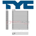 Tyc Front Ac Evaporator Core For 2006-2015 Lexus IS250 Heating Air Kt. Fixed Price $90.49.
