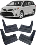 New Genuine Molded Splash Guards Mud Flaps For 2018-2020 Toyota Sienna Xle. Fixed Price $44.64.
