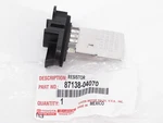 Genuine Oem Toyota 87138-04070 Blower Motor Fan Resistor 2005-2020 Tacoma. Fixed Price $38.22.